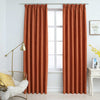 vidaXL Tende Oscuranti con Ganci 2 pz Ruggine 140x245 cm - Image 1 of 5