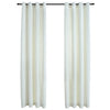 vidaXL Tende Oscuranti con Anelli 2 pz Crema in Velluto 140x245 cm - Image 2 of 4