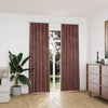 vidaXL Tende Oscuranti con Ganci 2 pz Rosa Antico in Velluto 140x225cm - Image 1 of 6