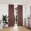 vidaXL Tende Oscuranti con Ganci 2 pz Rosa Antico in Velluto 140x245cm - Image 1 of 6