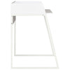 vidaXL Scrivania Bianca 90x60x88 cm - Image 2 of 5