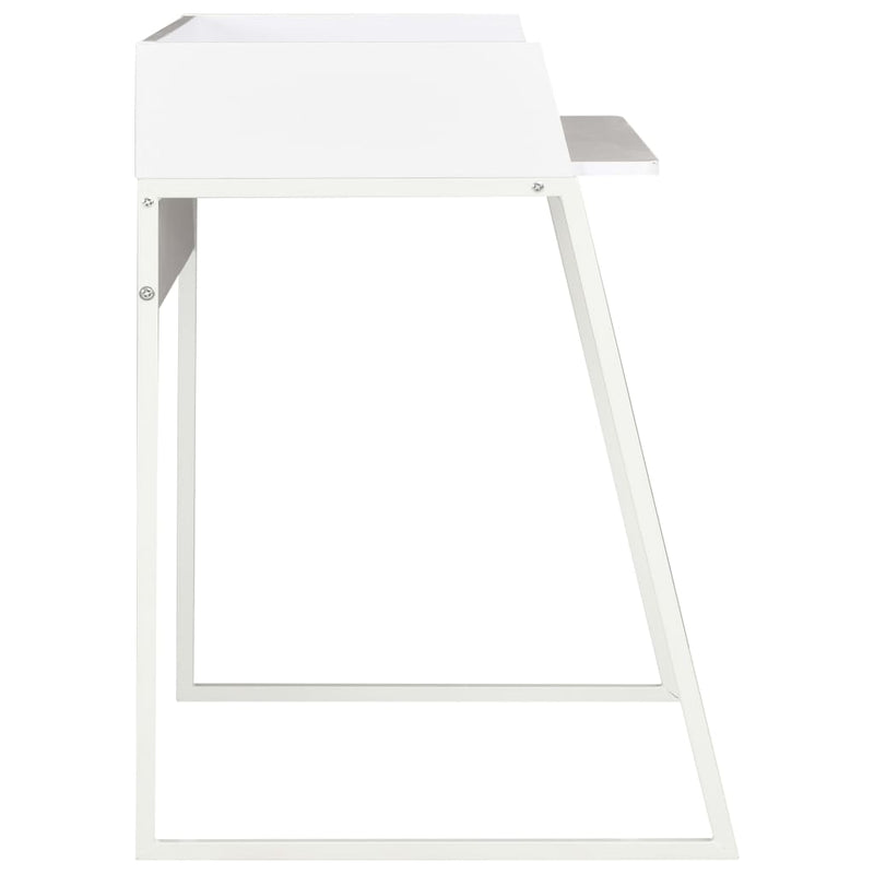 vidaXL Scrivania Bianca 90x60x88 cm - Image 2 of 5