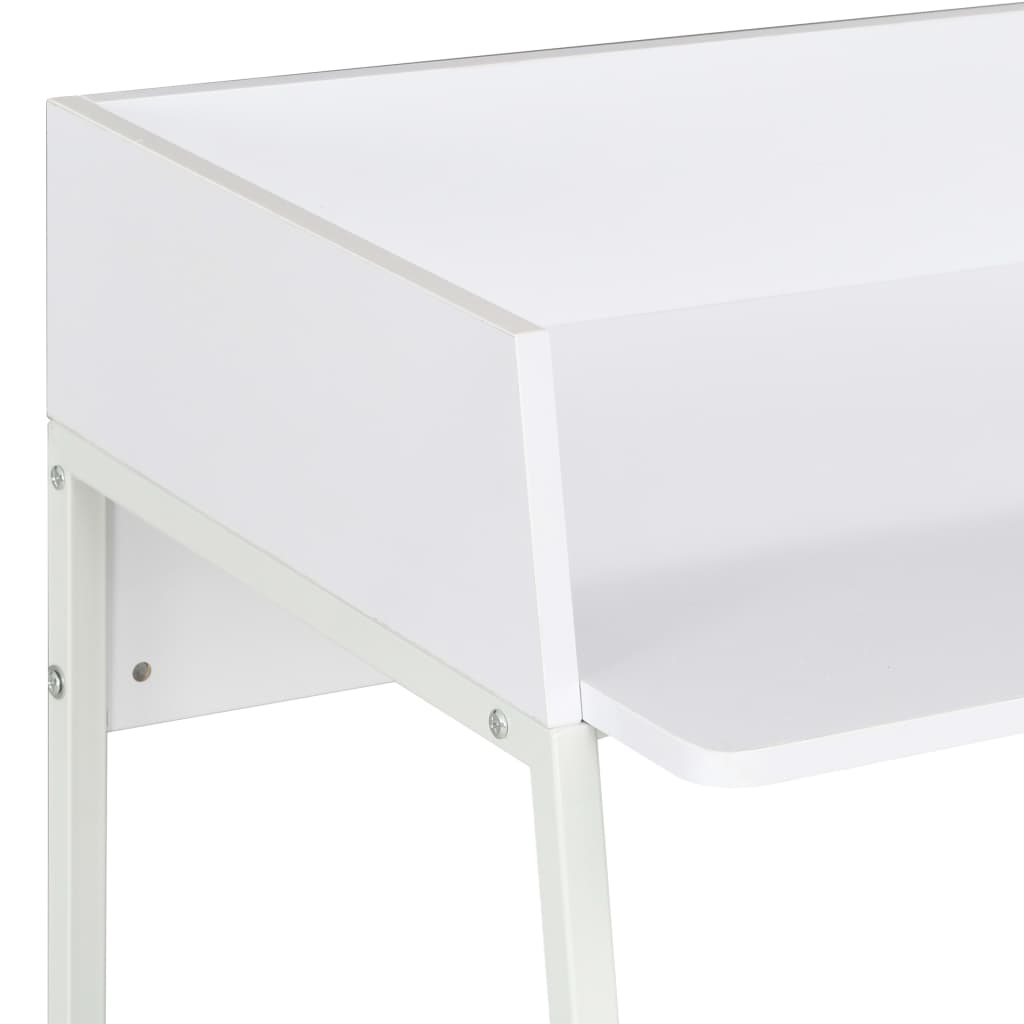 vidaXL Scrivania Bianca 90x60x88 cm - Image 3 of 5