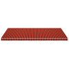 vidaXL Tenda da Sole in Tela Arancione e Marrone 5x3 m - Image 6 of 10