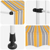 vidaXL Toldo retráctil manual de 100 cm, tejido con revestimiento de PU, Amarillo y Azul - Image 7 of 7