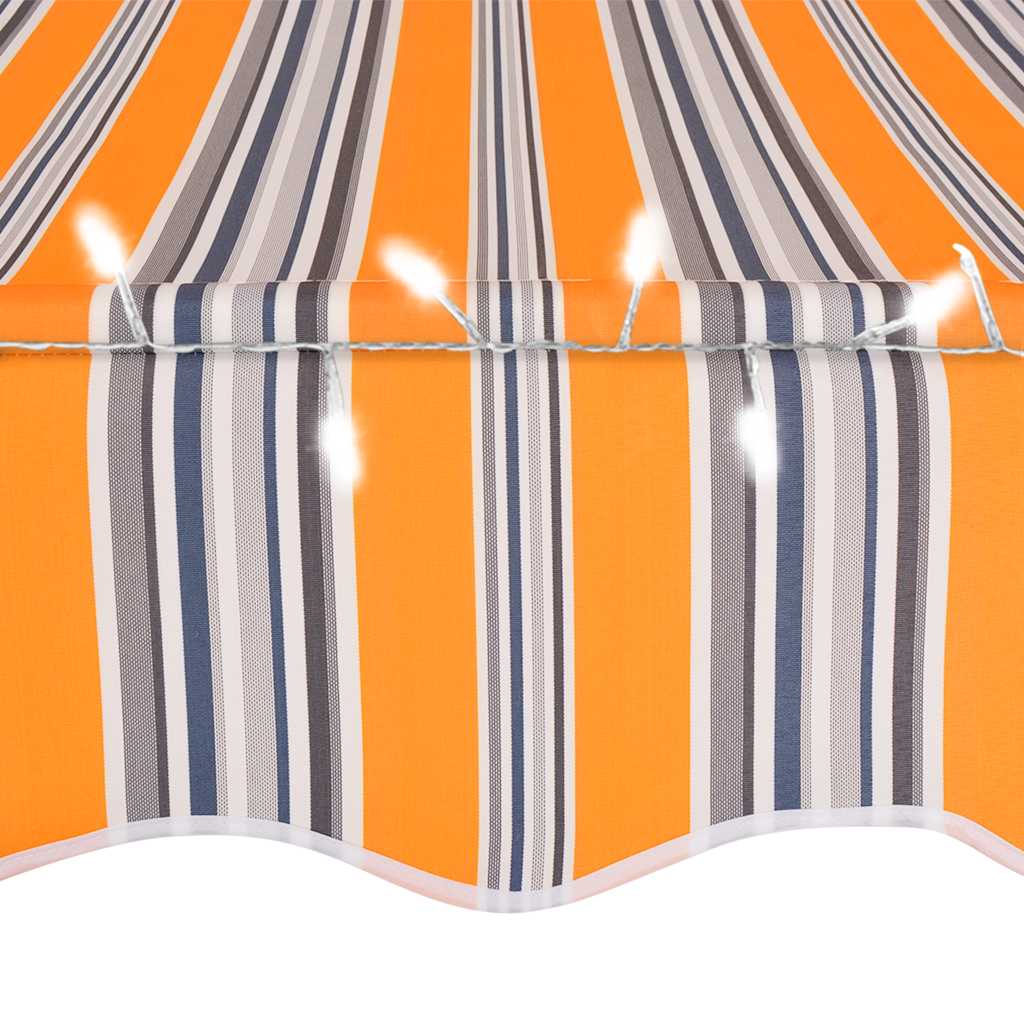 vidaXL Toldo Retráctil Manual de Poliéster 150 cm Amarillo y Azul - Image 15 of 37