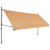 vidaXL Toldo Retráctil Manual de Poliéster 150 cm Amarillo y Azul - Image 7 of 37