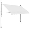 vidaXL Tenda da Sole Retrattile Manuale 250 cm Crema - Image 2 of 13