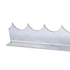 vidaXL Spuntoni da Parete Anti-Intrusione in Acciaio Zincato, Set da 4 pz (1 m) - Image 2 of 2