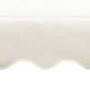 Toldo parasol vidaXL con pedestal, poliéster y acero, 600x300 cm, crema - Image 4 of 8