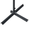 vidaXL Toldo parasol con pedestal de acero 300x300x300 cm Antracita - Image 13 of 18