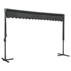 vidaXL Freestanding Steel Parasol Awning 400x300x300 cm Anthracite - Image 1 of 6