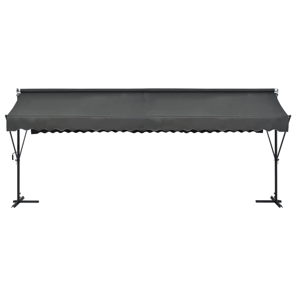 Tenda Parasole con Piedistallo 600×300×300 cm Antracite - Image 4 of 24