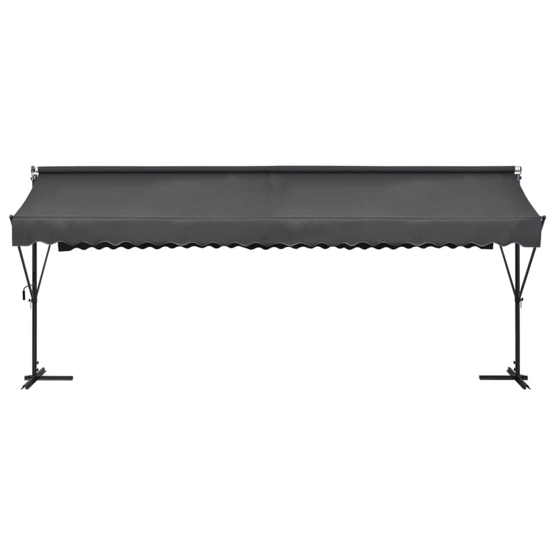 Tenda Parasole con Piedistallo 600×300×300 cm Antracite - Image 4 of 24