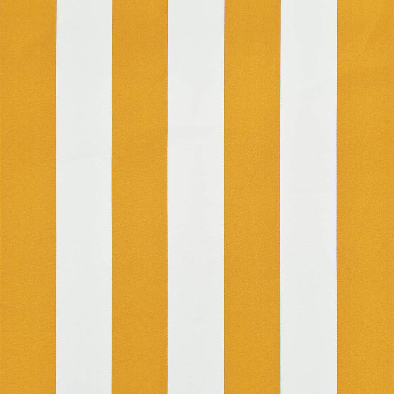 vidaXL Tenda da Sole Retrattile 350x150 cm Giallo e Bianco - Image 16 of 18
