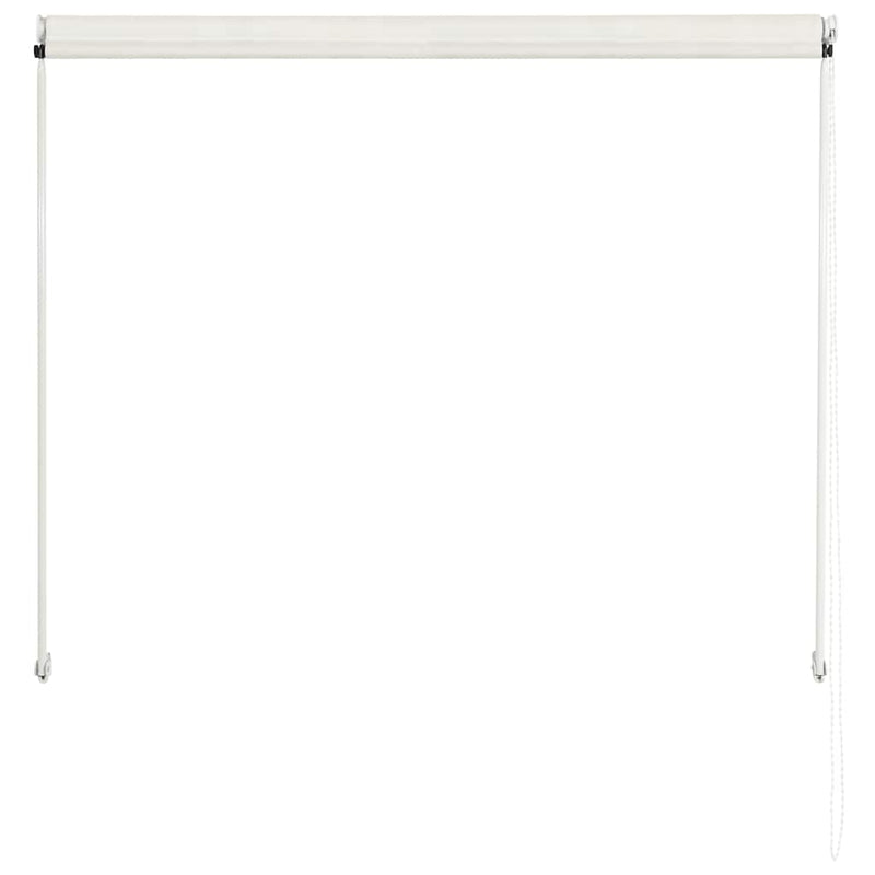 vidaXL Retractable Awning Steel and Polyester 150x150 cm Cream - Image 15 of 28