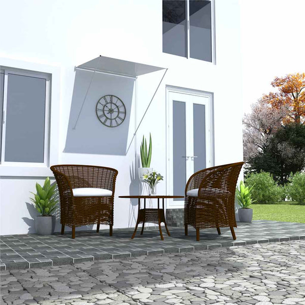 Tenda da Sole Retrattile 400x150 cm Crema - immagine 2 | SolPatio