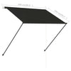Tenda da Sole Retrattile con LED 100% Poliestere 100×150 cm Antracite - Image 8 of 8