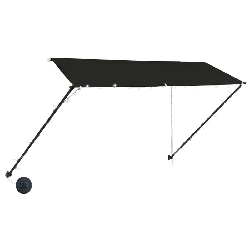 vidaXL Toldo Retráctil con LED 300x150 cm Antracita - Image 12 of 39