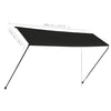 Tenda da Sole Retrattile con LED 400×150 cm Antracite - Image 8 of 8
