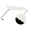 vidaXL Toldo Retráctil con LED y Revestimiento de PA, 350x150 cm, Crema - Image 4 of 15