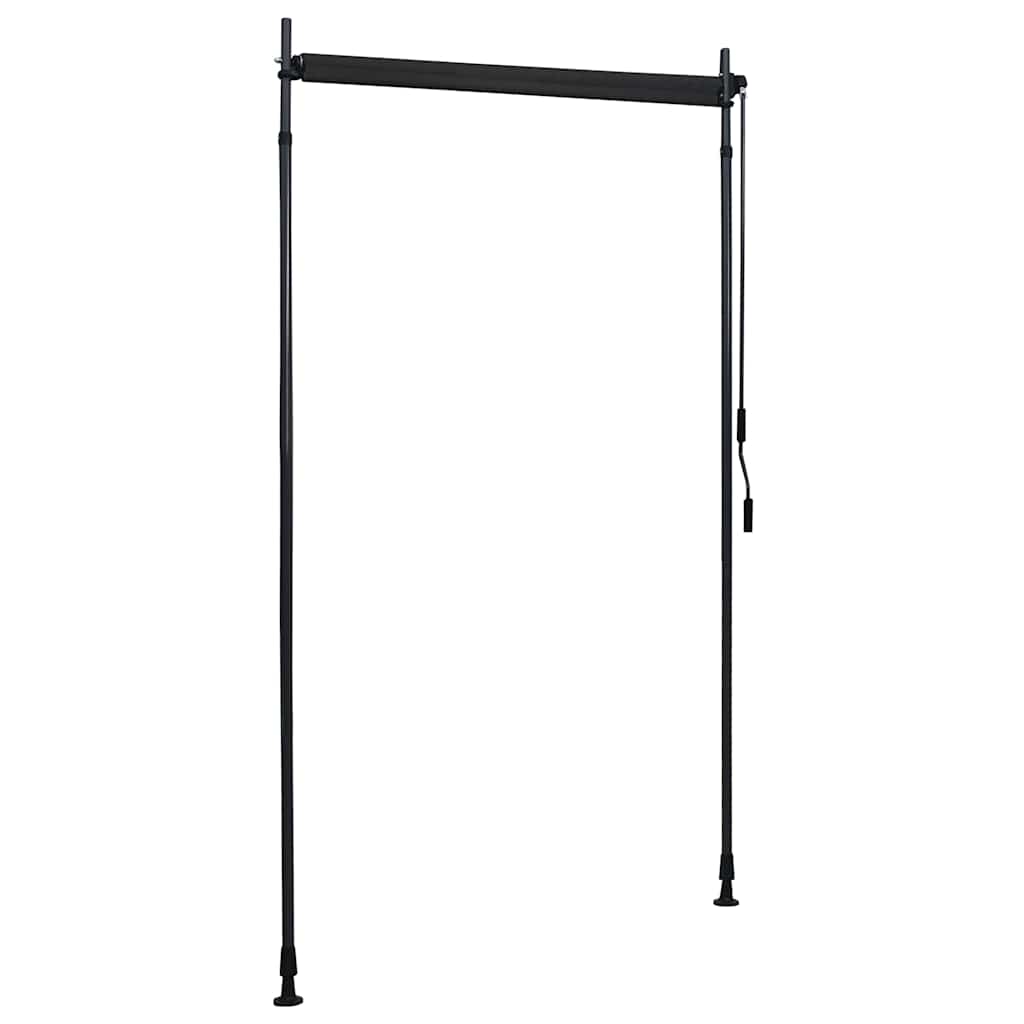 vidaXL Outdoor Roller Blind, 100x270 cm, Anthracite Polyester - Image 11 of 39