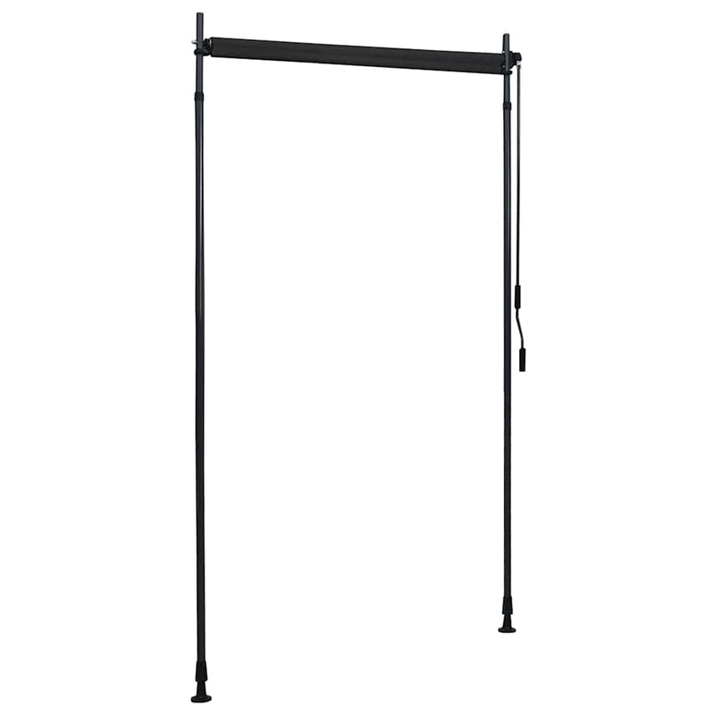 vidaXL Outdoor Roller Blind, 100x270 cm, Anthracite Polyester - Image 11 of 39