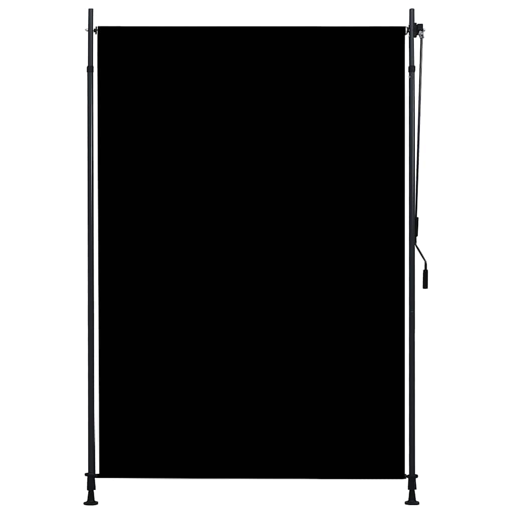 vidaXL Outdoor Roller Blind, 100x270 cm, Anthracite Polyester - Image 2 of 39