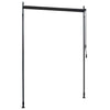vidaXL Outdoor Roller Blind, 100x270 cm, Anthracite Polyester - Image 13 of 39