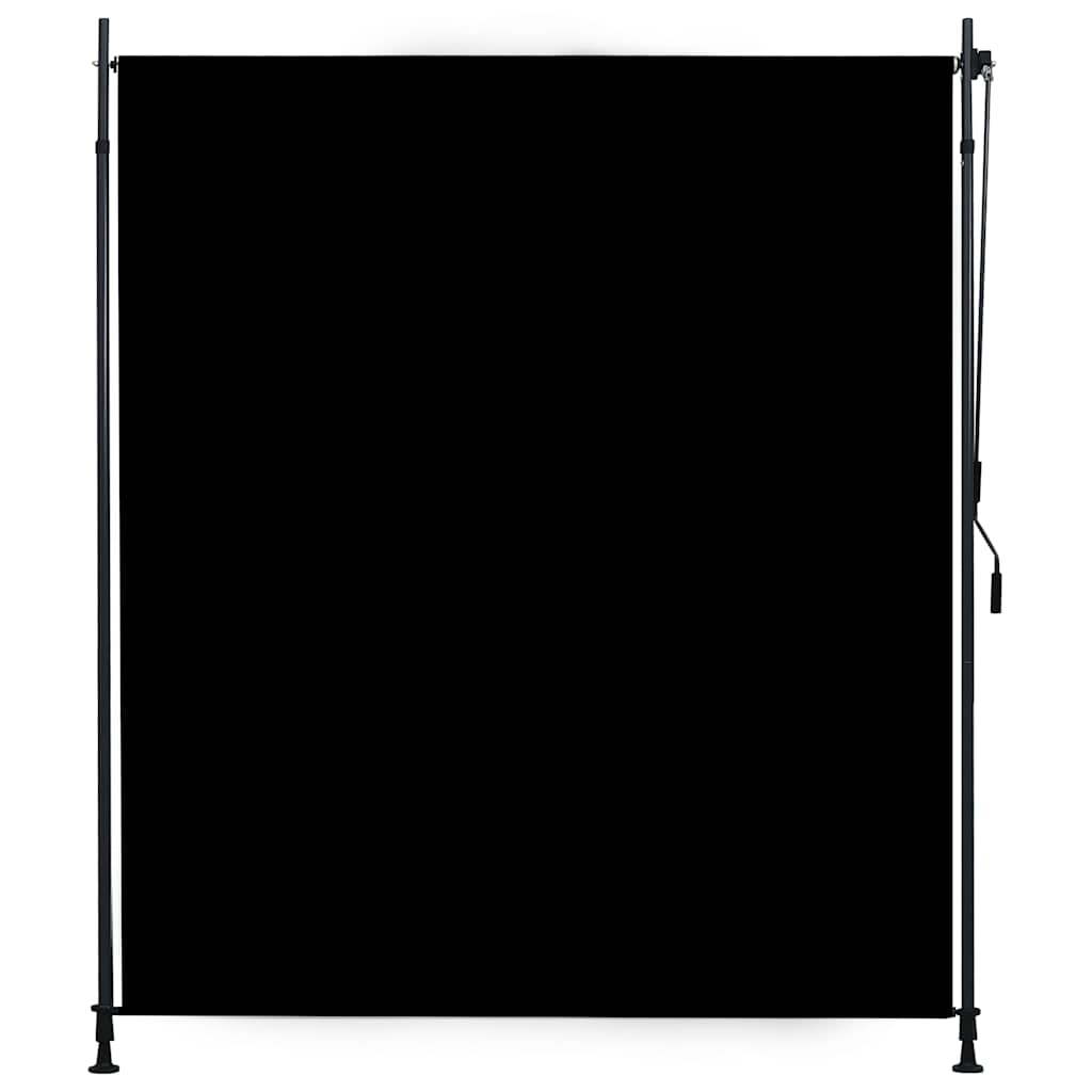 Tenda a Rullo Verticale per Esterni Antracite 200x270 cm - immagine 1 | SolPatio - Image 1 of 9