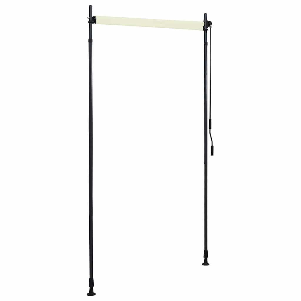 vidaXL Outdoor Roller Awning, Fabric with PA Coating, 100x270 cm, Cream - Image 12 of 34