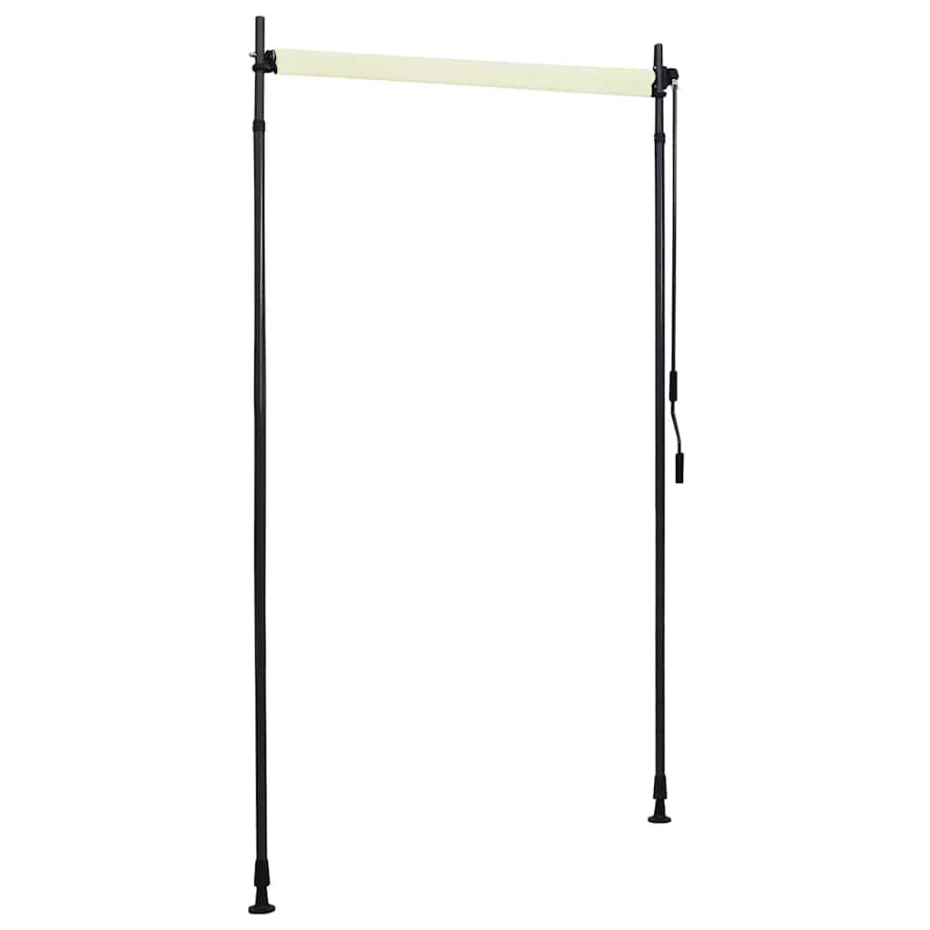 vidaXL Outdoor Roller Blind, Polyester, 120x270 cm, Cream - Image 8 of 26