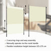 vidaXL Tenda a Rullo per Esterni 150x270 cm Crema - Image 7 of 9
