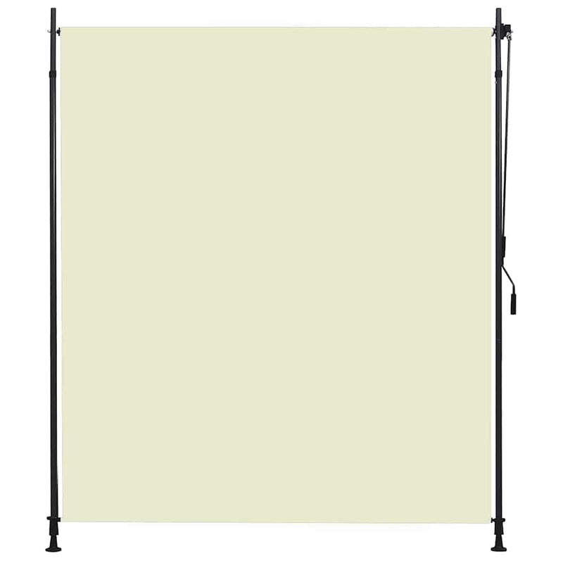 vidaXL Tenda a Rullo per Esterni 200x270 cm Crema - Image 1 of 9