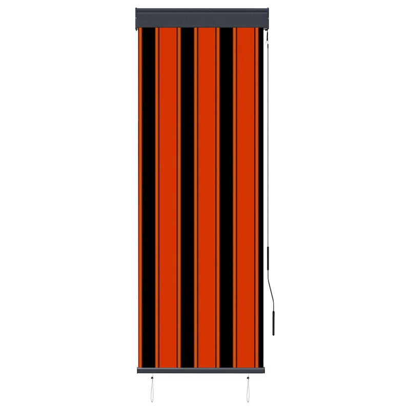 vidaXL Tenda a Rullo per Esterni 60x250 cm Arancione e Marrone - Image 1 of 7
