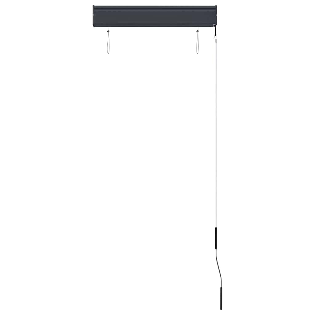 vidaXL Tenda a Rullo per Esterni 60x250 cm Arancione e Marrone - Image 3 of 7