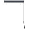 vidaXL Tenda a Rullo per Esterni 100x250 cm Blu e Bianca - Image 4 of 8