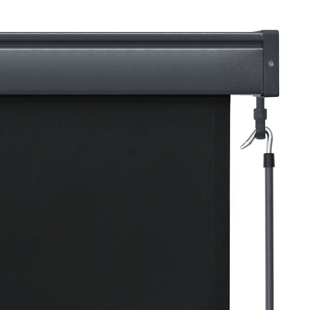 vidaXL Outdoor Roller Blind, 100x270 cm, Anthracite Polyester - Image 24 of 39