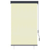 vidaXL Outdoor Roller Awning, Fabric with PA Coating, 100x270 cm, Cream - Image 3 of 34
