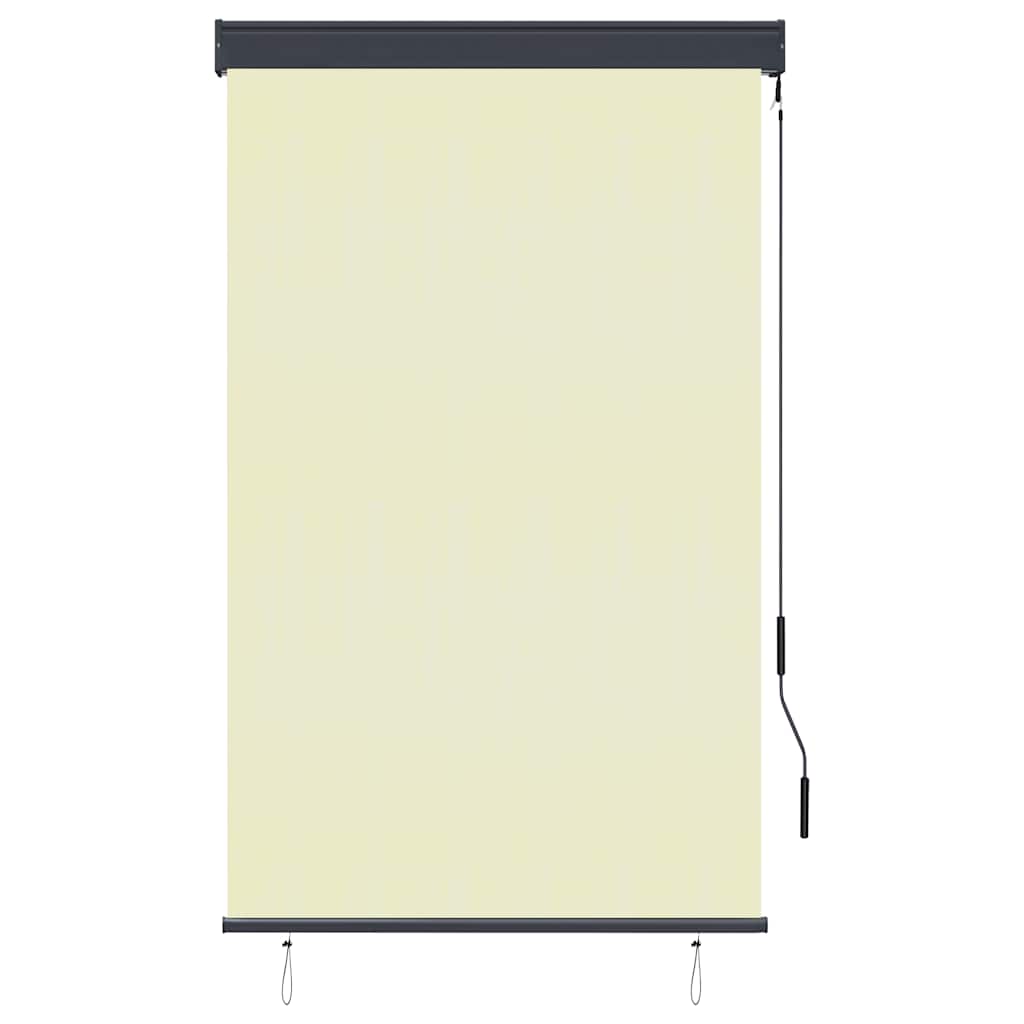vidaXL Outdoor Roller Awning, Fabric with PA Coating, 100x270 cm, Cream - Image 3 of 34