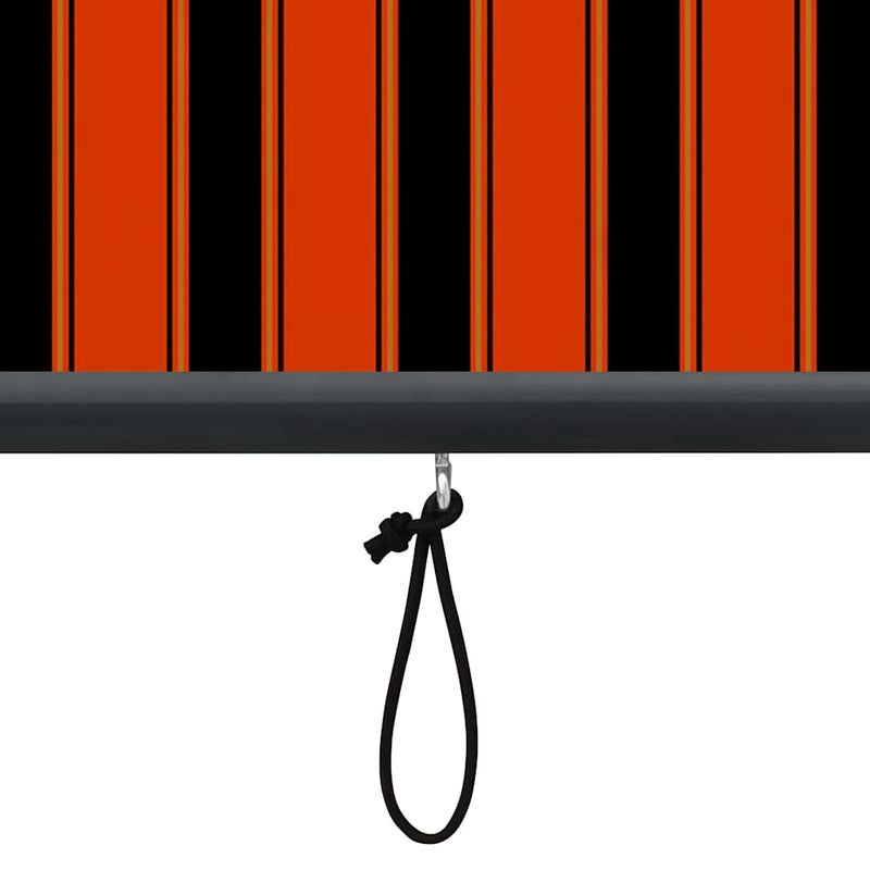 vidaXL Tenda a Rullo per Esterni 100x250 cm Arancione e Marrone - Image 6 of 8