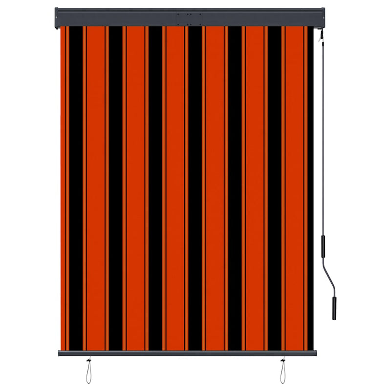 vidaXL Tenda a Rullo per Esterni 120x250 cm Arancione e Marrone - Image 1 of 24