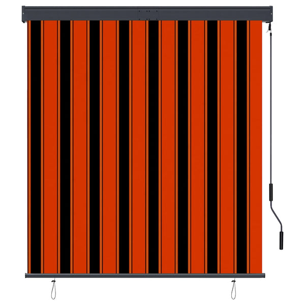 Tenda a Rullo per Esterni 120x250 cm Arancione e Marrone - immagine 2 | SolPatio