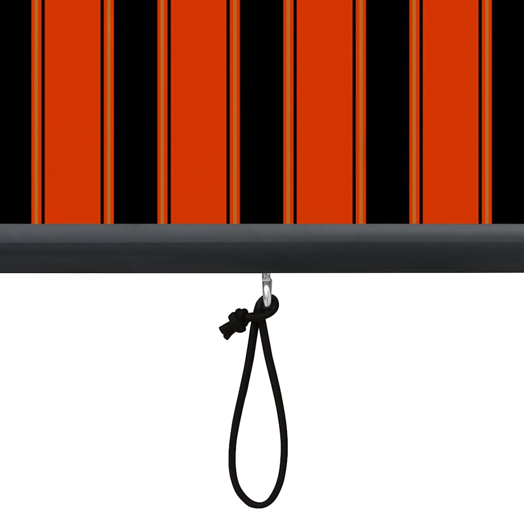 vidaXL Tenda a Rullo per Esterni 120x250 cm Arancione e Marrone - Image 16 of 24