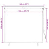 Tenda a Rullo per Esterni con Rivestimento PA 160×250 cm Arancione e Marrone - Image 8 of 8