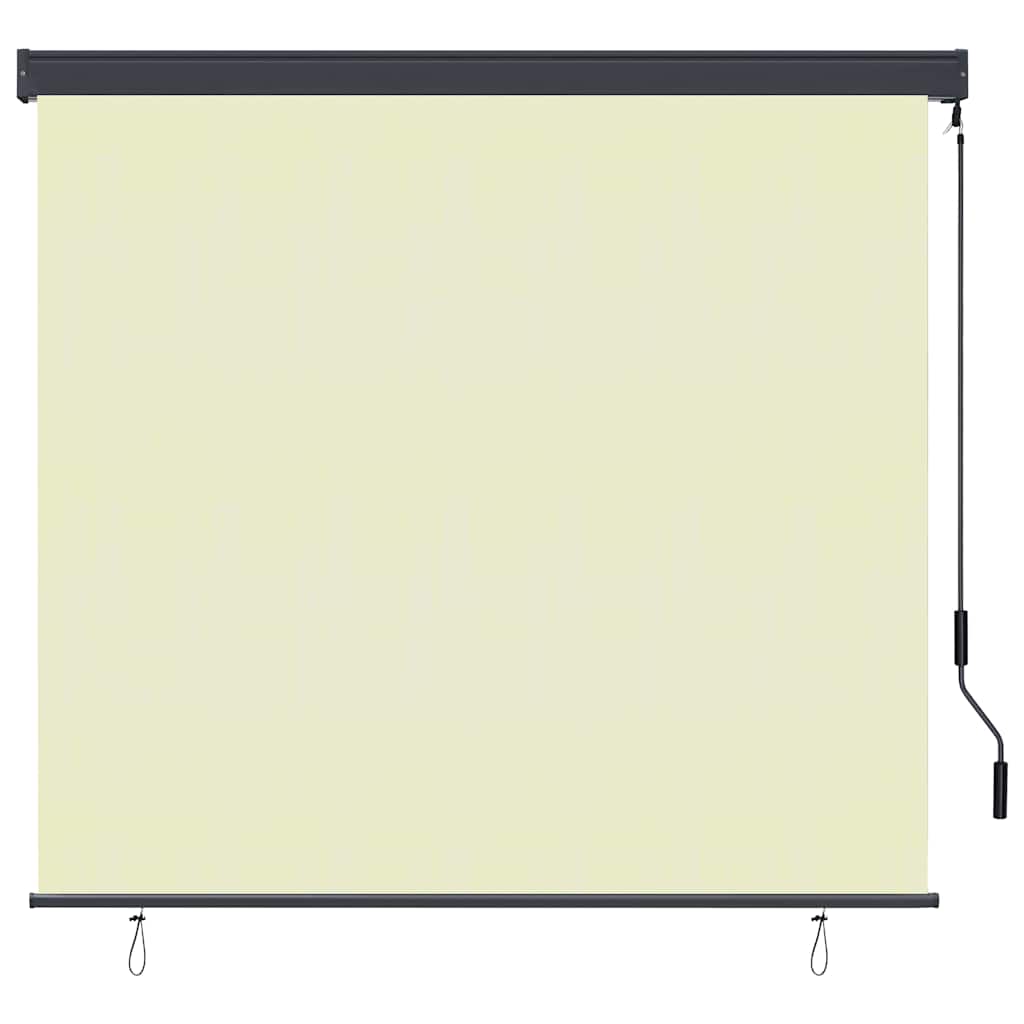 vidaXL Tenda a Rullo per Esterni 170x250 cm Crema - Image 1 of 7
