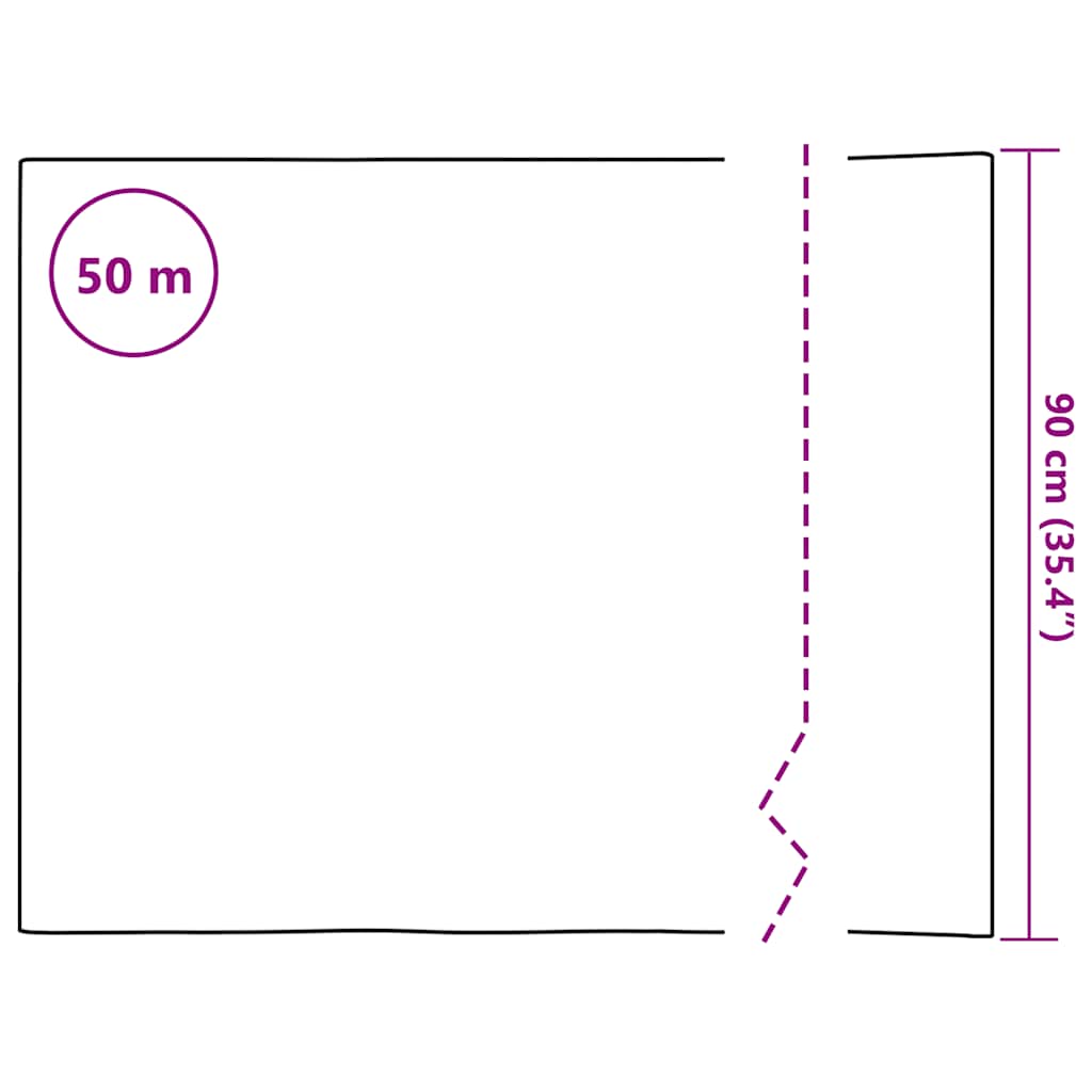vidaXL Pellicola per Finestra Design Smerigliato Strisce 0,9x50 m PVC - Image 9 of 9