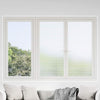 vidaXL Pellicola per Finestra Design Smerigliato Strisce 0,9x50 m PVC - Image 1 of 9