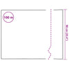 vidaXL Pellicola per Finestra in PVC a Strisce Smerigliate 90 cm x 100 m - Image 7 of 7