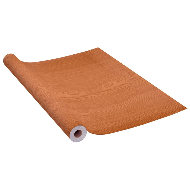 Pellicola Autoadesiva vidaXL per Mobili Effetto Rovere Chiaro 500x90 cm in PVC - Image 2 of 5